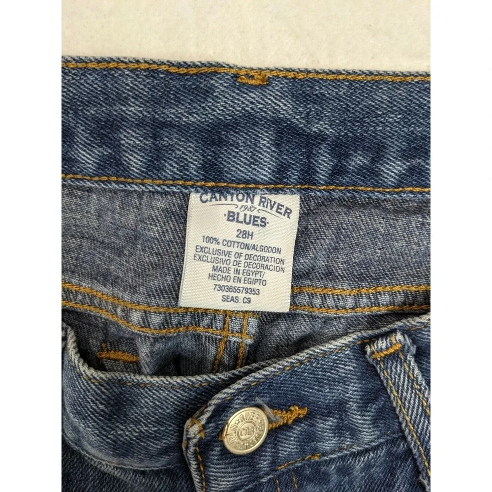 Canyon River Blues Boys Jeans Sz 28H Cotton Blue